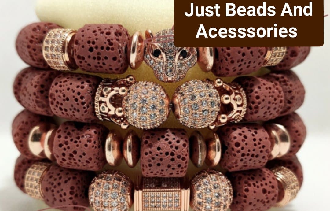The Lava Beads Collection 📿 (Bracelet Set)